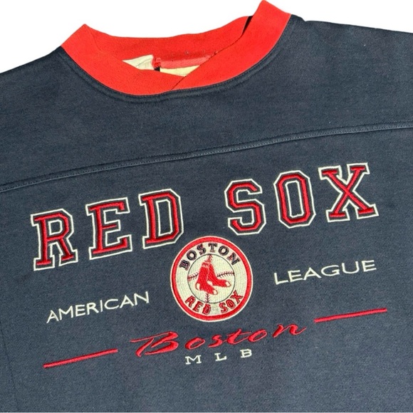 Vintage Boston Red Sox Embroidered Sweatshirt - Picture 2 of 4